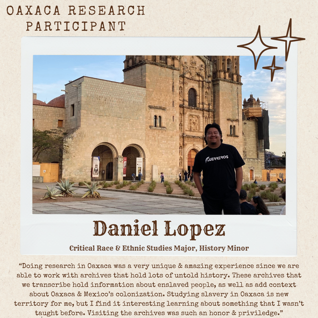 Image of Danny Lopex in Oaxaca Mexico