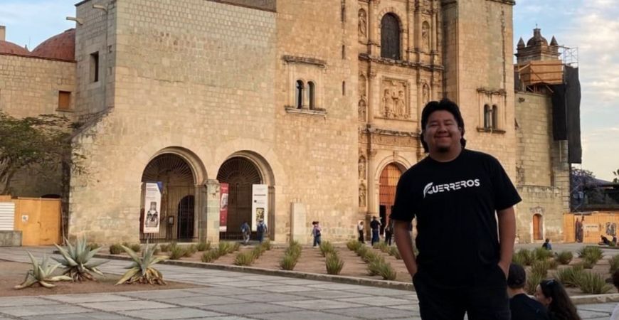 Image of Danny Lopex in Oaxaca Mexico